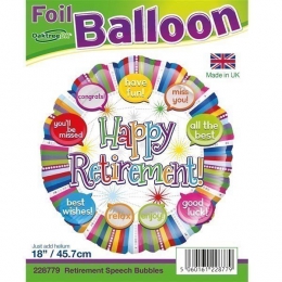 RETIREMENT BALLOONS